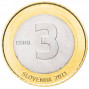 3 Евро 20 лет независимости Словении (Словения, 2011 года)